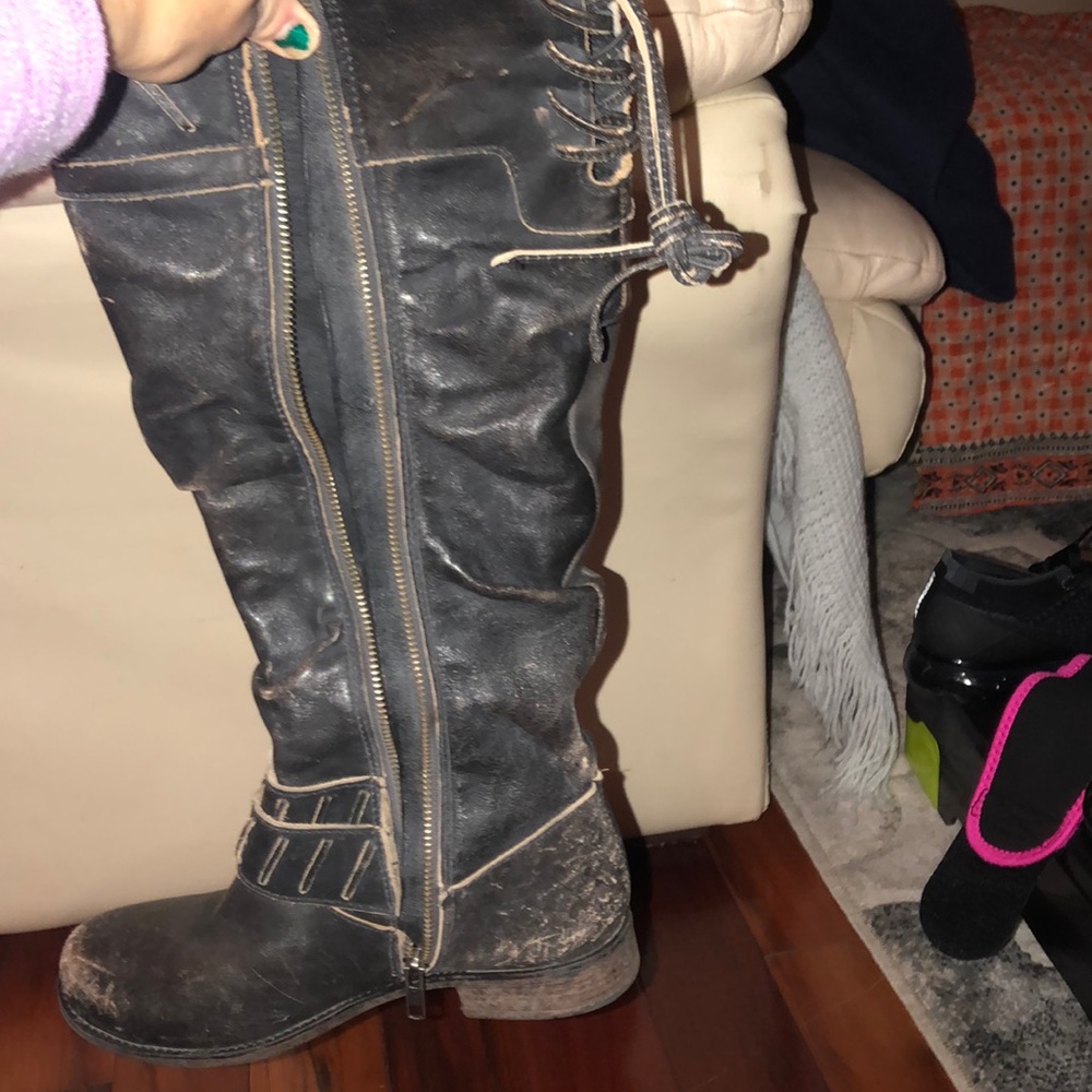 Corral Boots distressed black